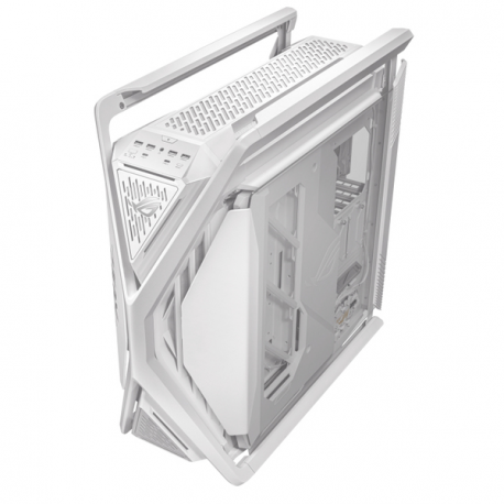 ASUS ROG Hyperion GR701 - Full tower gaming case - extended ATX - windowed side panel (tempered glass) - no power supply - white - USB / Audio - 4