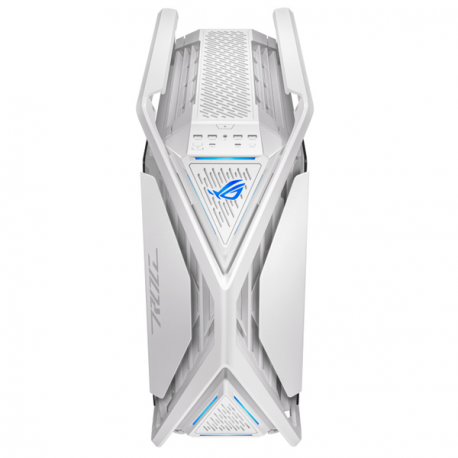 ASUS ROG Hyperion GR701 - Full tower gaming case - extended ATX - windowed side panel (tempered glass) - no power supply - white - USB / Audio - 5