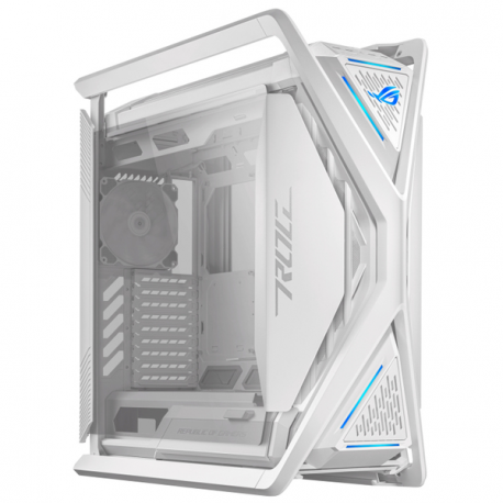 ASUS ROG Hyperion GR701 - Full tower gaming case - extended ATX - windowed side panel (tempered glass) - no power supply - white - USB / Audio - 8