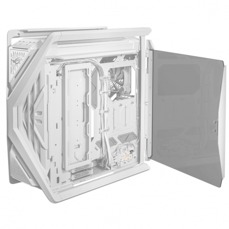 ASUS ROG Hyperion GR701 - Full tower gaming case - extended ATX - windowed side panel (tempered glass) - no power supply - white - USB / Audio - 9