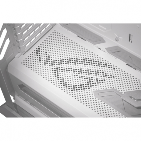 ASUS ROG Hyperion GR701 - Full tower gaming case - extended ATX - windowed side panel (tempered glass) - no power supply - white - USB / Audio - 20