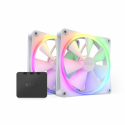 NZXT F Series F140 RGB Twin Pack - Case fan - 140 mm - matt white