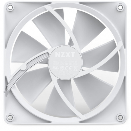 NZXT F Series F140 RGB - Case fan - 140 mm - matt white - 0