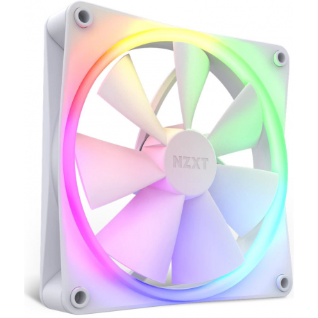 NZXT F Series F140 RGB - Case fan - 140 mm - matt white - 4
