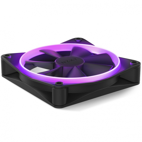 NZXT F Series F120 RGB - Case fan - 120 mm - matte black - 2