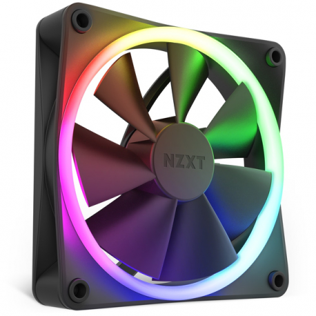 NZXT F Series F120 RGB - Case fan - 120 mm - matte black - 4
