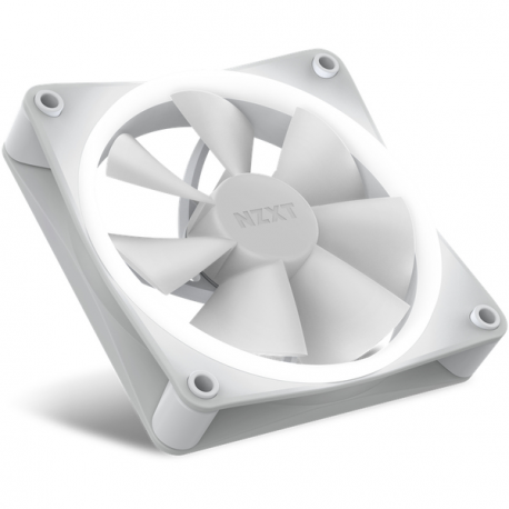 NZXT F Series F120 RGB Triple Pack - Case fan - 120 mm - matt white - 2
