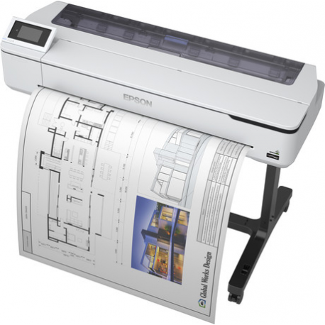 Epson SureColor T5700DM - 36" multifunction printer - colour - ink-jet - Roll (91.4 cm) (media) - USB 2.0, Gigabit LAN, NFC, Wi-Fi(ac) - 2