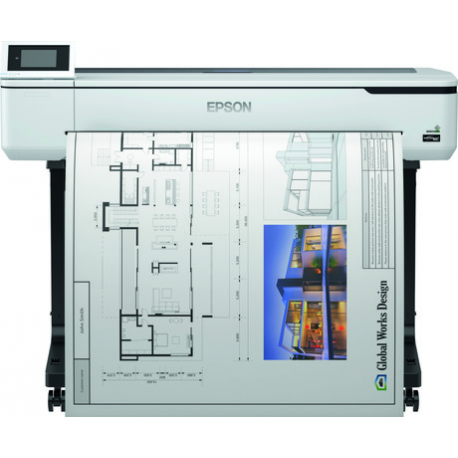 Epson SureColor T5700DM - 36" multifunction printer - colour - ink-jet - Roll (91.4 cm) (media) - USB 2.0, Gigabit LAN, NFC, Wi-Fi(ac) - 4