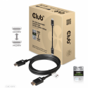Club 3D - Ultra High Speed - HDMI cable - HDMI male to HDMI male - 3 m - black - 4K120Hz support, 8K60Hz support