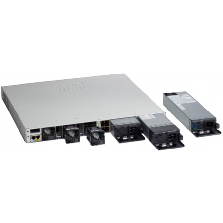 Cisco Config 6 - Power supply - hot-plug (plug-in module) - 600 Watt - for P / N: C9200-48PL-1A, C9200-48PL-A, C9200-48PL-A++, C9200-48PL-E, C9200-48PL-E++ - 0