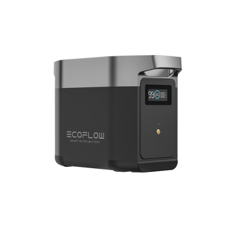 EcoFlow Delta 2 - Portable power station extra battery - lithium iron phosphate - 1024 Wh - output connectors: 1 - United States - for Delta 2 - 6