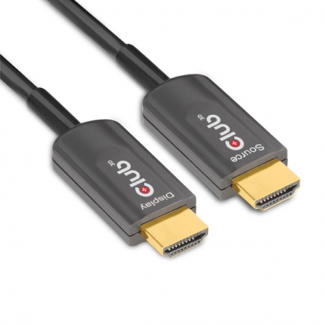 Club 3D CAC-1377 - Ultra High Speed - HDMI cable - HDMI male to HDMI male - 15 m - fibre optic - Active Optical Cable (AOC), 4K120Hz support, 8K60Hz support, Unidirectional - 4
