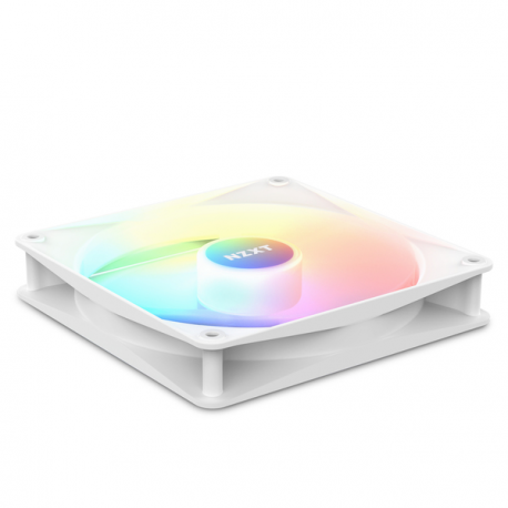 NZXT F Series F120 RGB Core - Case fan - 120 mm - white - 4