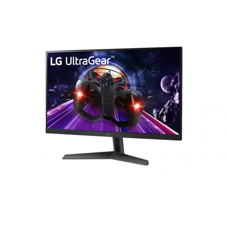 LG UltraGear 24GN60R-B - GN60R Series - LED monitor - gaming - 24" (23.8" viewable) - 1920 x 1080 Full HD (1080p) @ 144 Hz - IPS - 300 cd / m² - 1000:1 - HDR10 - 1 ms - HDMI, DisplayPort - black - 1