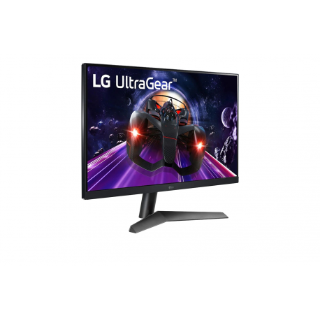 LG UltraGear 24GN60R-B - GN60R Series - LED monitor - gaming - 24" (23.8" viewable) - 1920 x 1080 Full HD (1080p) @ 144 Hz - IPS - 300 cd / m² - 1000:1 - HDR10 - 1 ms - HDMI, DisplayPort - black - 2
