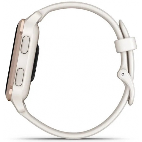 Garmin Venu Sq 2 Music Edition - 40 mm - ivory - smart watch with band - silicone - ivory - wrist size: 125-190 mm - display 1.41" - Bluetooth, Wi-Fi, ANT+ - 38 g - 8