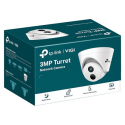 TP-Link VIGI C450 V1 - Network surveillance camera - pan  /  tilt - turret - colour (Day&Night) - 5 MP - 2880 x 1620 - M12 mount - fixed focal - audio - LAN 10 / 100 - H.264, H.265, H.265+, H.264+ - DC 12 V  /  PoE