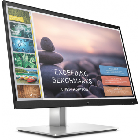 HP E24t G4 - E-Series - LED monitor - 24" (23.8" viewable) - touchscreen - 1920 x 1080 Full HD (1080p) @ 60 Hz - IPS - 300 cd / m² - 1000:1 - 5 ms - HDMI, VGA, DisplayPort - black - promo - for HP 250 G9; Elite 600 G9, 800 G9; Pro 260 G9, 290 G9; ZBook Firefly 14 G9 - 2