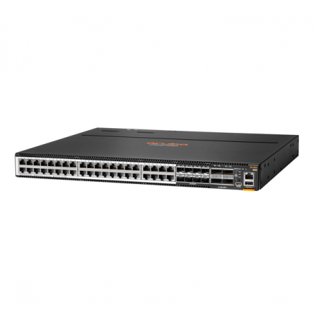 HPE Aruba Networking CX 8100 40x10GBase-T 8x10G SFP+ 4x40 / 100G QSFP28 Switch - Switch - L3 - Managed - 40 x 100 / 1000 / 2.5G / 5G / 10GBase-T + 8 x Gigabit SFP  /  10 Gigabit SFP+ + 4 x 40 Gigabit QSFP+  /  100 Gigabit QSFP28 - front to back airflow - rack-mountable - 1