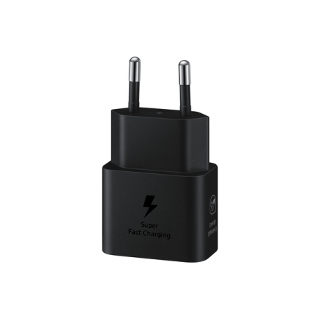SAMSUNG fast charger USB-C 25W without data cable black