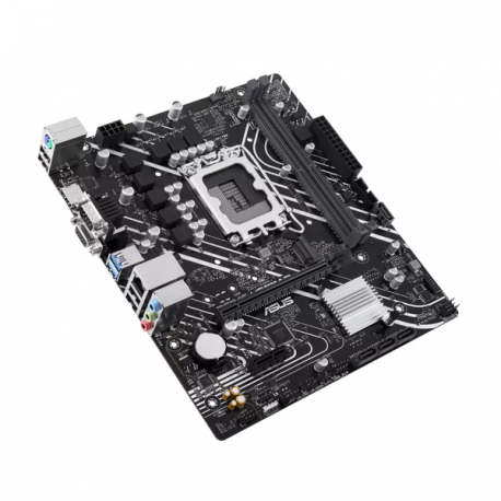 ASUS PRIME H610M-D - Motherboard - micro ATX - LGA1700 Socket - H610 Chipset - USB 3.2 Gen 1 - Gigabit LAN - onboard graphics (CPU required) - HD Audio (8-channel) - 2