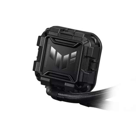 ASUS TUF GAMING LC II 360 ARGB - Processor liquid cooling system - (for: AM4, LGA1200, LGA1700, AM5, LGA115x Socket) - copper - 120 mm - black - 1