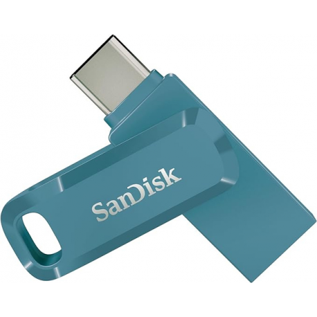 SanDisk Ultra Dual Drive Go - USB flash drive - 64 GB - USB 3.2 Gen 1 / USB-C - navagio bay - 0