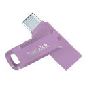 SanDisk Ultra Dual Drive Go - USB flash drive - 64 GB - USB 3.2 Gen 1  /  USB-C - lavender