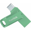 SanDisk Ultra Dual Drive Go - USB flash drive - 64 GB - USB 3.2 Gen 1  /  USB-C - absinthe green