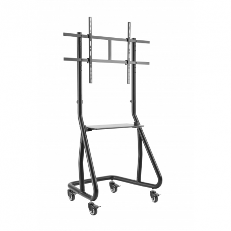 Reflecta 105P-Shelf - Cart - for TV / AV System (Anti-Theft) - lockable - plastic, aluminium, steel - screen size: 60"-105" - 0