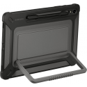 Samsung EF-RX610 - Back cover for tablet - rugged - outdoor - titan - for Galaxy Tab S9 FE+