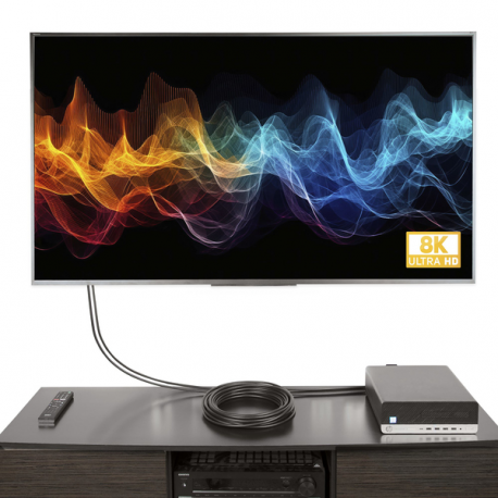 StarTech.com 50ft (15m) VESA-Certified Active DisplayPort 1.4 Cable, DP8K w / HBR3 / HDR10 / MST / DSC 1.2 / HDCP 2.2, 8K 60Hz, 4K 120Hz Video - Active DP 1.4 Cable M / M (DP14A-15M-DP-CABLE) - DisplayPort cable - DisplayPort (M) to DisplayPort (M) - DisplayPort 1.4 - 15 m - 4K support, 8K support, active, Active Copper Cable - black - 3