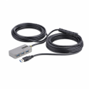 StarTech.com USB Extender Hub, 10m USB 3.0 Extension Cable with 4-Port USB Hub, Active / Bus Powered USB Repeater Cable, Optional 20W Power Supply Included - USB-A Hub w / ESD Protection (U01043-USB-EXTENDER) - Hub - 4 x USB 3.2 Gen 1 - desktop