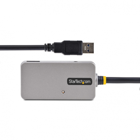 StarTech.com USB Extender Hub, 10m USB 3.0 Extension Cable with 4-Port USB Hub, Active / Bus Powered USB Repeater Cable, Optional 20W Power Supply Included - USB-A Hub w /  ESD Protection (U01043-USB-EXTENDER) - Hub - 4 x USB 3.2 Gen 1 - desktop - 5