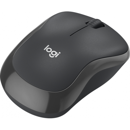 Logitech M240 for Business - Mouse - right and left-handed - optical - 3 buttons - wireless - Bluetooth - Logitech Logi Bolt USB receiver - graphite - 1