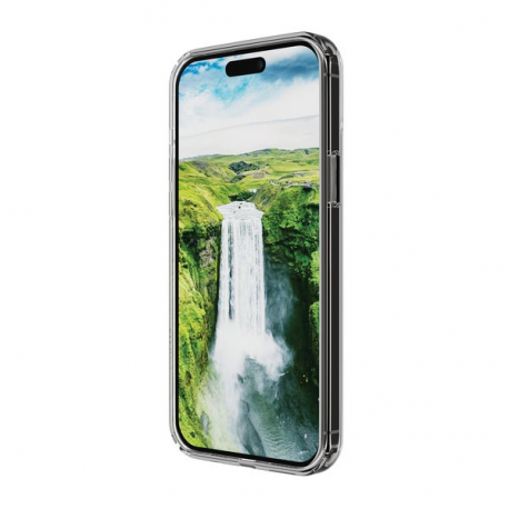 dbramante1928 Iceland Ultra - Back cover for mobile phone - MagSafe compatibility - plastic, D3O - clear - for Apple iPhone 15 - 4