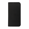 dbramante1928 Oslo - Flip cover for mobile phone - plastic, vegan leather - black - for Apple iPhone 15 Pro