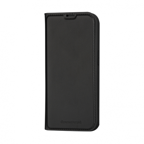 dbramante1928 Oslo - Flip cover for mobile phone - plastic, vegan leather - black - for Apple iPhone 15 Pro - 6