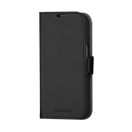 dbramante1928 Stockholm - Flip cover for mobile phone - plastic, vegan leather - black - for Apple iPhone 15 Pro Max - 2
