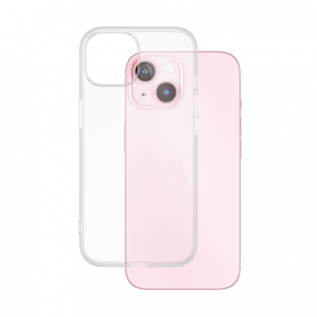 SAFE. by PanzerGlass - Back cover for mobile phone - self-healing TPU - transparent - for Apple iPhone 15 - 0