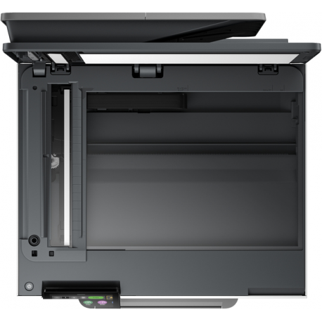 HP Officejet Pro 9130b All-in-One - Multifunction printer - colour - ink-jet - Legal (216 x 356 mm) (original) - A4 / Legal (media) - up to 23 ppm (copying) - up to 25 ppm (printing) - 250 sheets - 33.6 Kbps - USB 2.0, LAN, USB host, Wi-Fi(ac) - 26
