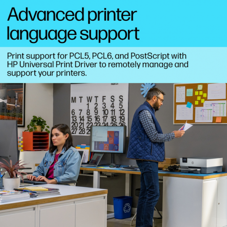 HP Officejet Pro 9110b All-in-One - Multifunction printer - colour - ink-jet - Legal (216 x 356 mm) (original) - A4 / Legal (media) - up to 20 ppm (printing) - 250 sheets - USB 2.0, LAN, USB 2.0 host, Wi-Fi(ac), Bluetooth - cement - 7