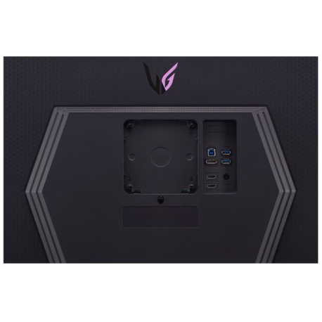 LG UltraGear 27GR93U-B - LED monitor - gaming - 27" - 3840 x 2160 4K @ 144 Hz - IPS - 400 cd / m² - 1000:1 - DisplayHDR 400 - 1 ms - 2xHDMI, DisplayPort - black - 3