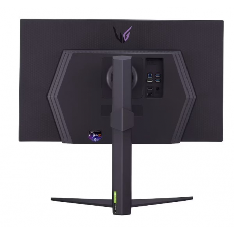 LG UltraGear 27GR93U-B - LED monitor - gaming - 27" - 3840 x 2160 4K @ 144 Hz - IPS - 400 cd / m² - 1000:1 - DisplayHDR 400 - 1 ms - 2xHDMI, DisplayPort - black - 4
