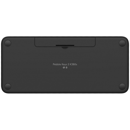 Logitech Pebble Keys 2 K380s - Keyboard - wireless - Bluetooth LE - QWERTY - US International - tonal graphite - 4