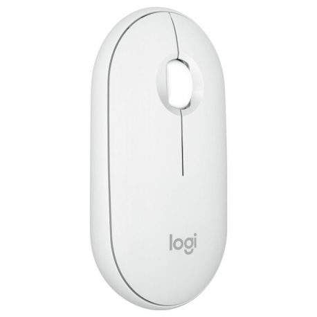 Logitech Pebble 2 Combo - Keyboard and mouse set - wireless - Bluetooth LE - QWERTY - US International - tonal white - 5