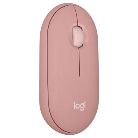 Logitech Pebble 2 Combo - Keyboard and mouse set - wireless - Bluetooth LE - QWERTY - US International - tonal rose - 4