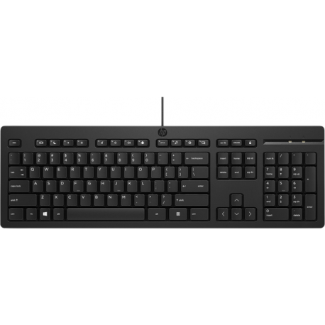 HP 125 - Keyboard - USB - Ukrainian - 7