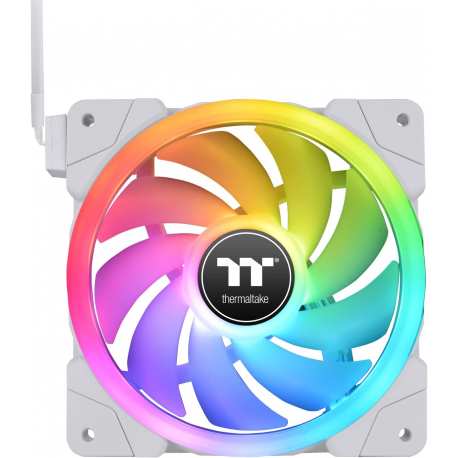 Thermaltake SWAFAN EX12 RGB - Premium Edition - case fan - 120 mm - white (pack of 3) - 6